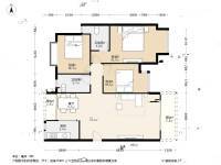 风临四季花园3室1厅2卫105.4㎡户型图