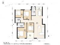 九州家园4室1厅2卫135㎡户型图
