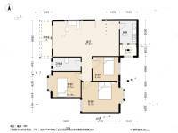 碧湖花园(龙岗)3室1厅1卫94.2㎡户型图