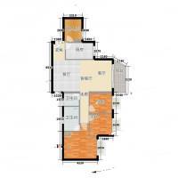 康达尔花园二期3室0厅0卫119㎡户型图
