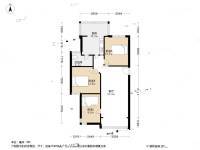 新秀村3室1厅1卫93㎡户型图