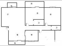 荣昌桂花苑3室2厅1卫126㎡户型图