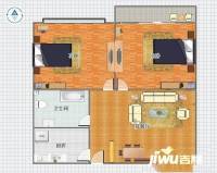 夏家桥118号2室1厅1卫75㎡户型图