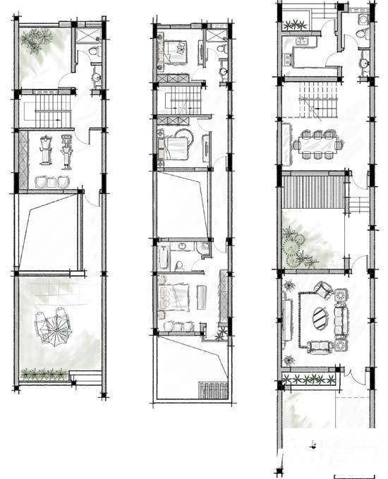 水墨江南4室3厅4卫210㎡户型图