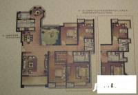 中海御湖熙岸东区4室3厅2卫167㎡户型图