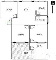 养蚕里新村3室1厅1卫100㎡户型图