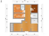 北城花园3室2厅2卫123㎡户型图