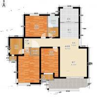 夏家桥118号3室0厅0卫168㎡户型图