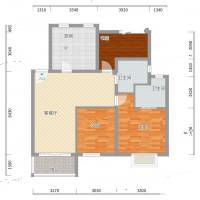 新世纪花园吴中3室0厅0卫117㎡户型图