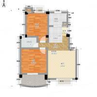 新世纪花园吴中2室0厅0卫86㎡户型图