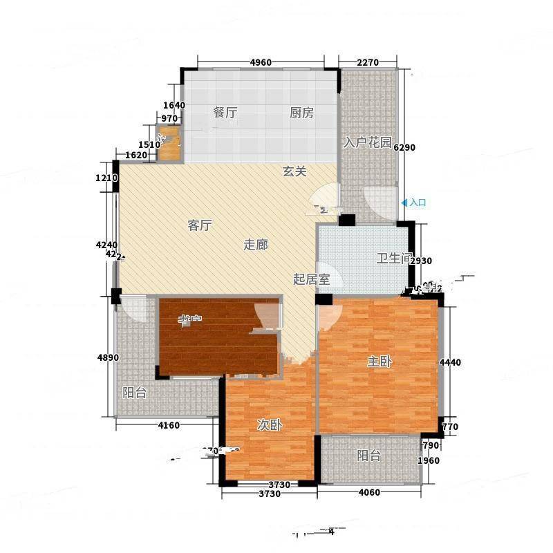 上海城3室0厅0卫179㎡户型图