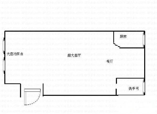 创远湘江壹号6室3厅5卫380㎡户型图