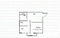 中江锦城2室2厅1卫123㎡户型图