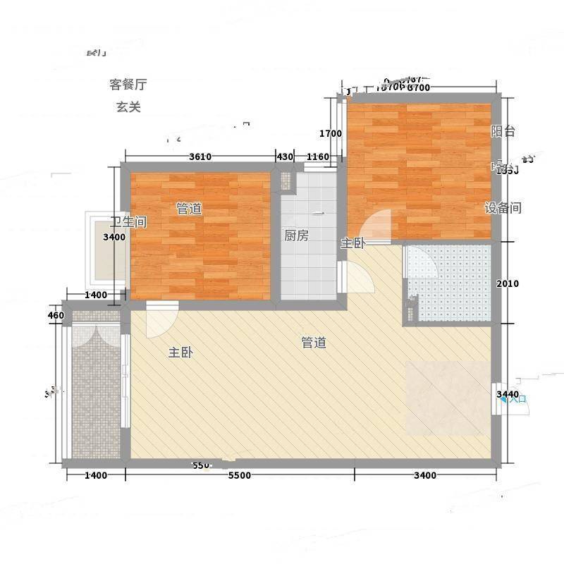 凤凰金庭2室0厅0卫93㎡户型图