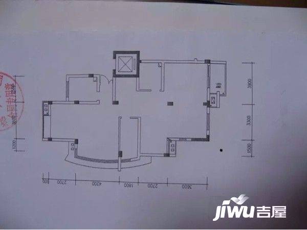 亿城嘉园3室2厅2卫136㎡户型图