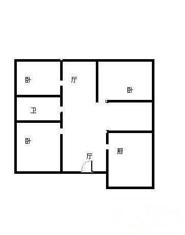 赞成林风和风苑3室2厅2卫143㎡户型图