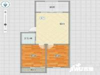 杭鋼南苑2室2廳1衛65㎡戶型圖