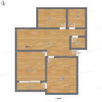 大关西苑3室1厅0卫87㎡户型图
