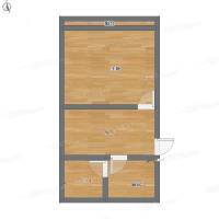 大關西苑1室1廳0衛41㎡戶型圖