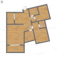 陽光地帶3室1廳0衛109㎡戶型圖