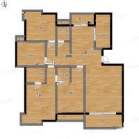 陽光地帶4室2廳0衛150㎡戶型圖