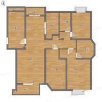 陽光地帶3室1廳0衛164㎡戶型圖