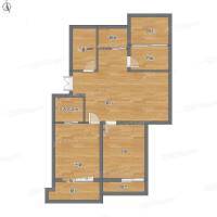 鴻港華庭3室1廳0衛90㎡戶型圖