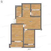 鴻港華庭3室1廳0衛87㎡戶型圖