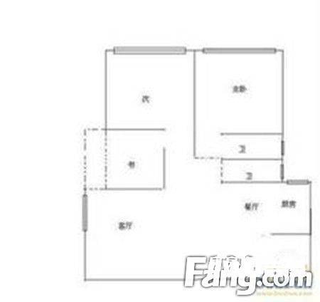 绿园3室2厅2卫183㎡户型图