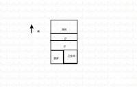 龍都大廈公寓3室1廳1衛98㎡戶型圖