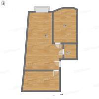 赭山家園2室1廳0衛89㎡戶型圖