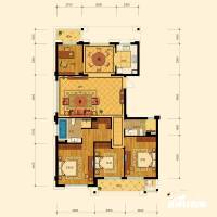 曙光嘉园4室2厅2卫165㎡户型图