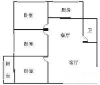 錢塘春曉花園3室2廳2衛153㎡戶型圖