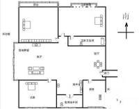 小河佳苑3室2廳2衛93㎡戶型圖