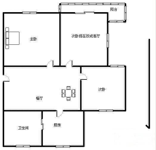 小和山林野山居5室2厅4卫225㎡户型图