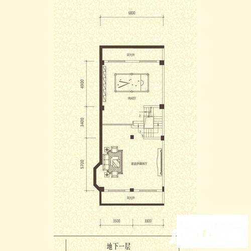 中海金溪园别墅6室5厅4卫257㎡户型图