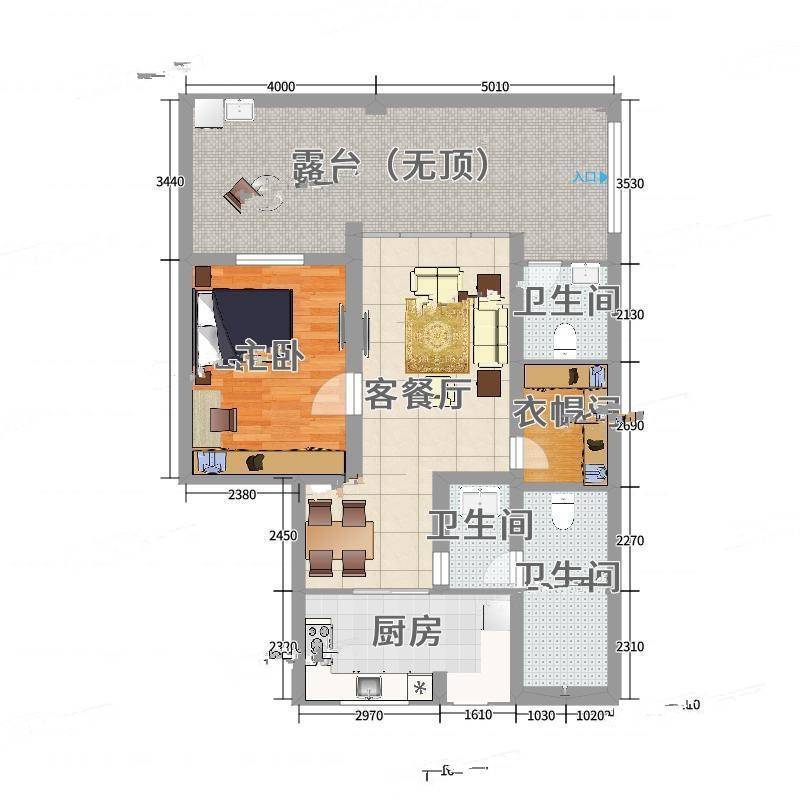 羊千弄1室0厅0卫111㎡户型图