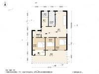 祠堂巷3室2厅1卫112.2㎡户型图