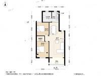 物華小區2室2廳1衛96.2㎡戶型圖