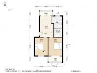 新星小区2室1厅1卫67.7㎡户型图