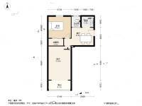松木場河東2室1廳1衛52.8㎡戶型圖