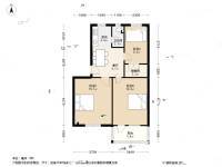 松木場河東3室1廳1衛78.4㎡戶型圖