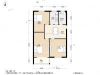 曙光路小區3室1廳1衛90.3㎡戶型圖
