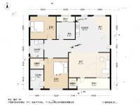 良渚文化村白鹭郡东3室2厅2卫125.8㎡户型图