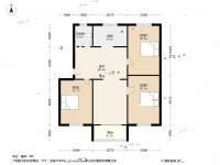 塘栖西苑3室2厅1卫111.4㎡户型图