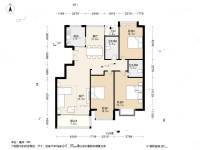 钱塘春晓花园3室2厅2卫153.8㎡户型图