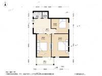 朝暉二區3室1廳1衛83.1㎡戶型圖