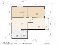 朝暉二區3室2廳1衛78.4㎡戶型圖