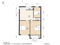 朝暉二區3室1廳1衛72㎡戶型圖