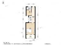 朝暉二區1室1廳1衛39.1㎡戶型圖